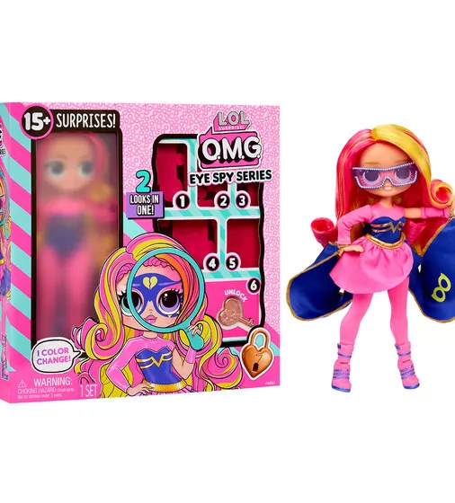 ИгровойнаборскуклойL.O.L.Surprise!серииO.M.G.Eye Spy&ndash;Супергероиня - 542667_1.jpg - № 1