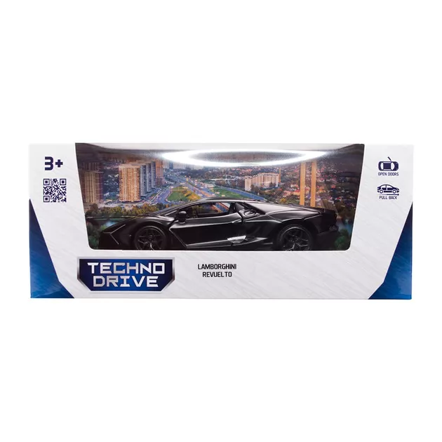 Автомодель - Lamborghini Revuelto (матовый черный)