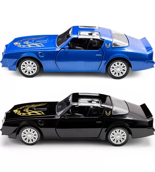 Автомодель - Pontiac Firebird 1978 (чорний, синій) - 250410U_2.jpg - № 2