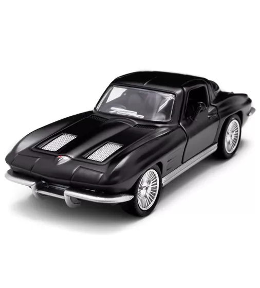Автомодель - Chevrolet Corvette Split Window 1963 (матовий чорний) - 250411U_1.jpg - № 1