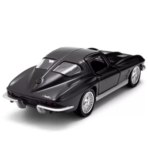 Автомодель - Chevrolet Corvette Split Window 1963 (матовий чорний) - 250411U_5.jpg - № 5