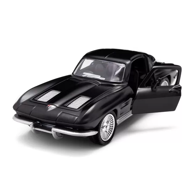 Автомодель - Chevrolet Corvette Split Window 1963 (матовий чорний)