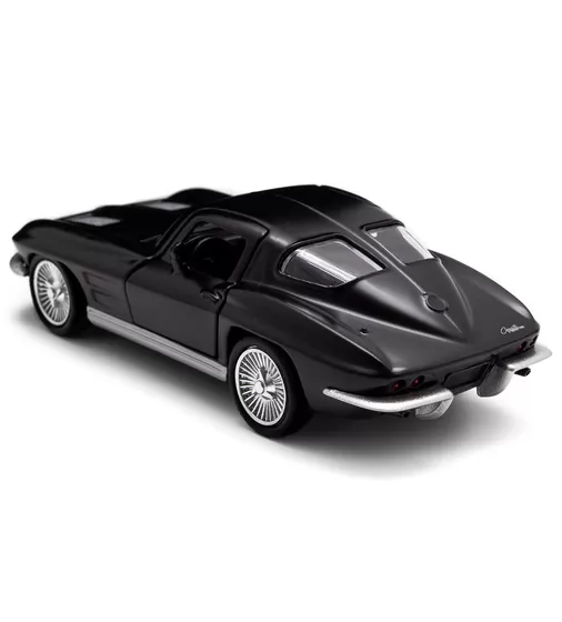 Автомодель - Chevrolet Corvette Split Window 1963 (матовий чорний) - 250411U_3.jpg - № 3
