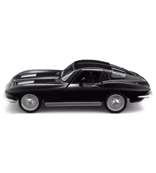 Автомодель - Chevrolet Corvette Split Window 1963 (матовий чорний) - 250411U_2.jpg - № 2