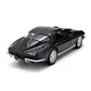 Автомодель - Chevrolet Corvette Split Window 1963 (матовий чорний) - 250411U_5.jpg - № 5