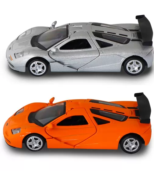 Автомодель - McLaren F1 1992 (серый, оранжевый) - 250412U_2.jpg - № 2