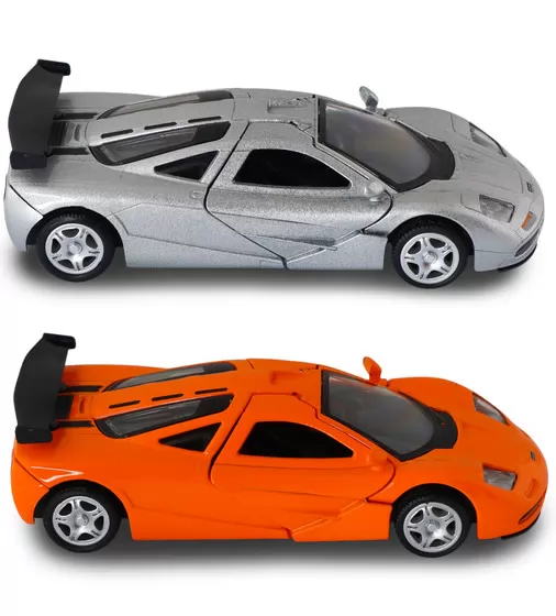 Автомодель - McLaren F1 1992 (серый, оранжевый) - 250412U_6.jpg - № 6