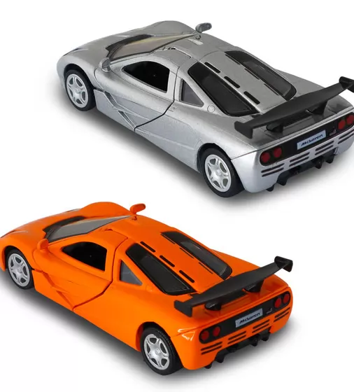 Автомодель - McLaren F1 1992 (серый, оранжевый) - 250412U_3.jpg - № 3
