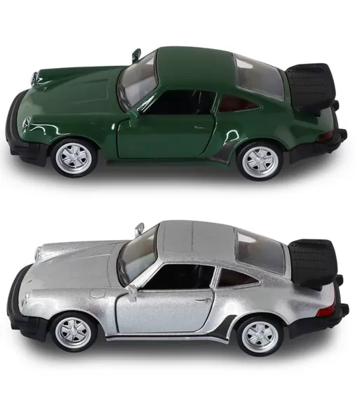 Автомодель - Porsche 911 Turbo 3.3 1978 (серый, темно-зеленый) - 250413U_2.jpg - № 2