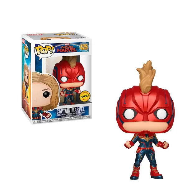 Ігрова Фігурка Funko Pop! Cерии Капітан Марвел - Капітан Марвел (у костюмі)