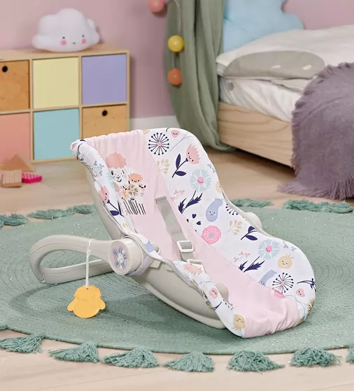 Кресло-переноска для куклы Baby Born 2 в 1 &ndash; Цветочный стиль - 838518_2.jpg - № 2