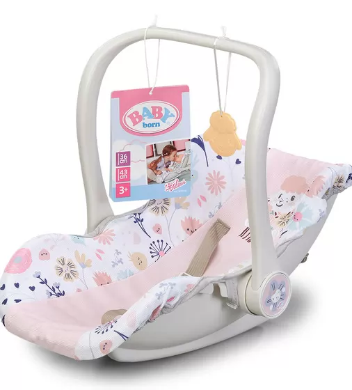 Кресло-переноска для куклы Baby Born 2 в 1 &ndash; Цветочный стиль - 838518_8.jpg - № 8