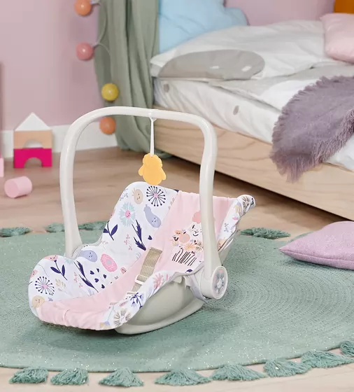 Кресло-переноска для куклы Baby Born 2 в 1 &ndash; Цветочный стиль - 838518_7.jpg - № 7