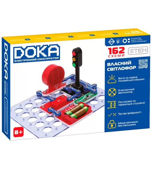Конструктор электронный Doka 162 схемы