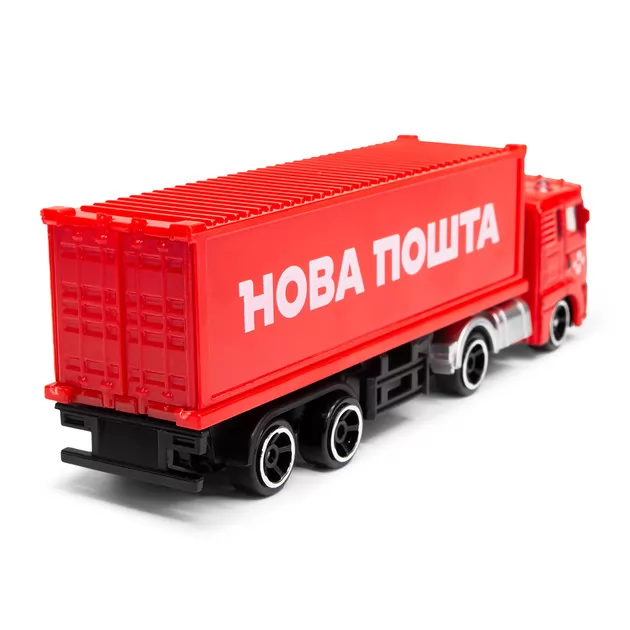 Модель &ndash; Фура Новая почта (в пласт. боксе)