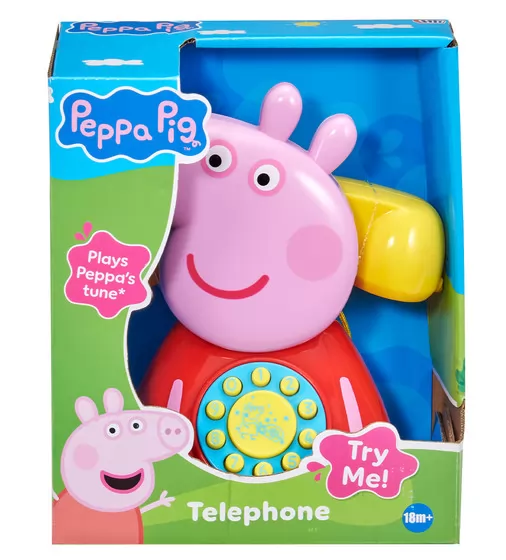 Іграшка-каталка на мотузочці Peppa - Телефон Пеппи - 1684687_1.jpg - № 1