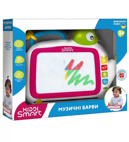 Розвивальна магнітна дошка Kiddi Smart - Музичні барви - DM909-UA_5.jpg - № 5
