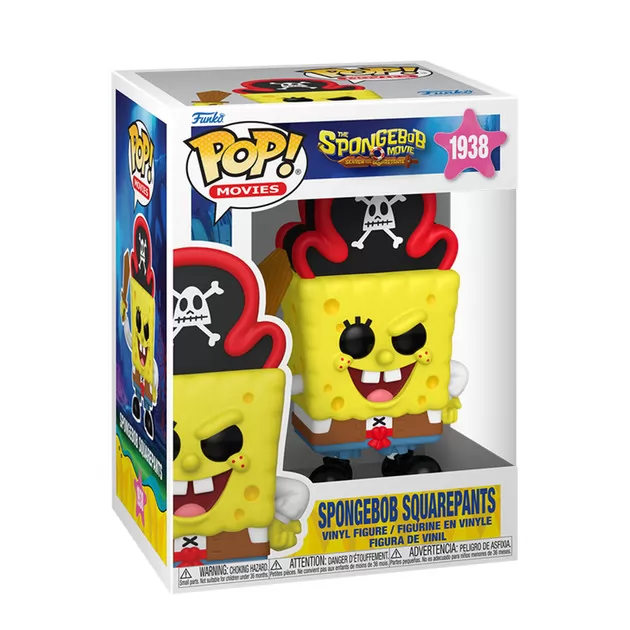 Игровая фигурка Funko POP! серии Губка Боб - Пират Губка Боб