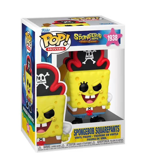 Игровая фигурка Funko POP! серии Губка Боб - Пират Губка Боб - 83590_1.jpg - № 1