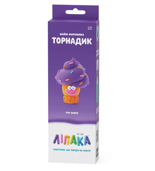 Набор пластилина Липака - Классное мороженое: Торнадик - 30144-UA01_1.jpg - № 1