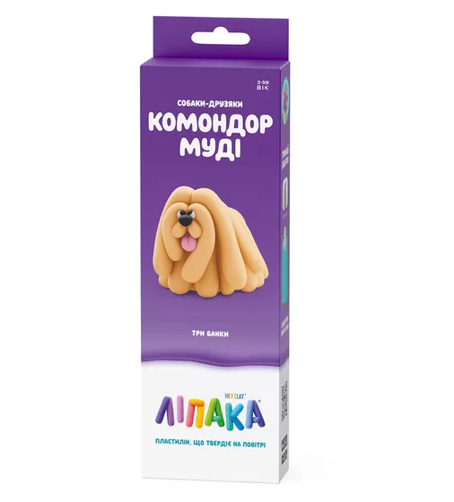 Набор пластилина Липака - Собаки-друзья: Комондор Муди - 30149-UA01_1.jpg - № 1