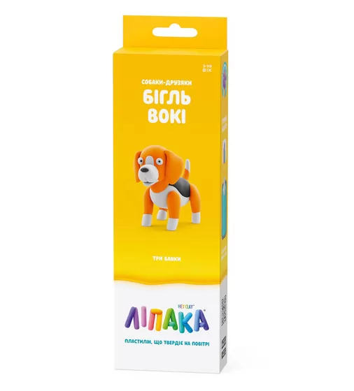 Набор пластилина Липака - Собаки-друзья: Бигль Воки - 30152-UA01_1.jpg - № 1