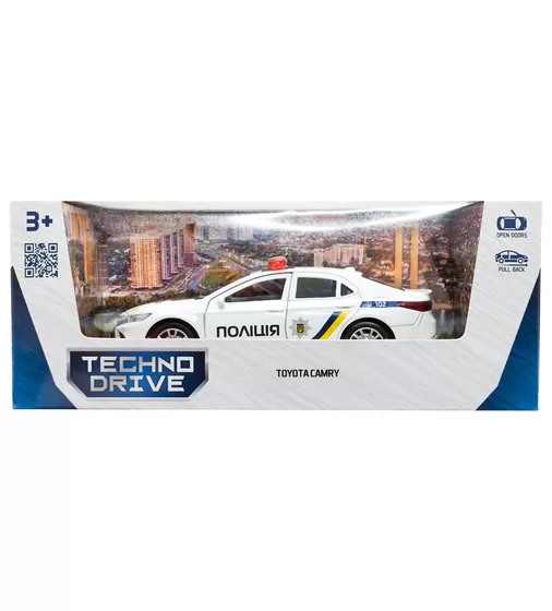 Автомодель - Toyota Camry Поліція (білий) - KM250416_13.jpg - № 13