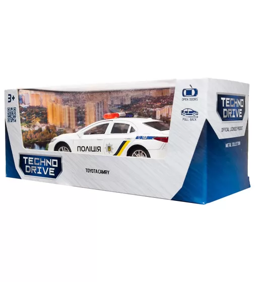 Автомодель - Toyota Camry Поліція (білий) - KM250416_12.jpg - № 12