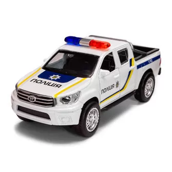 Автомодель - Toyota Hilux Полиция (белый)