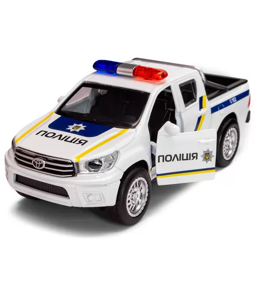 Автомодель - Toyota Hilux Полиция (белый) - KM250426_9.jpg - № 9