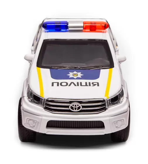 Автомодель - Toyota Hilux Полиция (белый) - KM250426_8.jpg - № 8