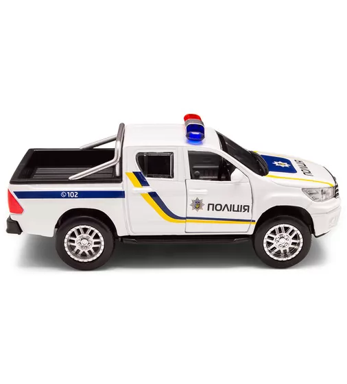 Автомодель - Toyota Hilux Полиция (белый) - KM250426_6.jpg - № 6
