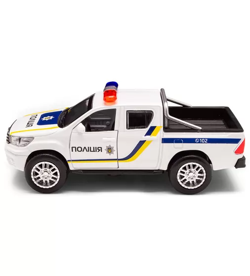 Автомодель - Toyota Hilux Полиция (белый) - KM250426_2.jpg - № 2