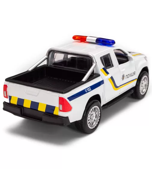 Автомодель - Toyota Hilux Полиция (белый) - KM250426_5.jpg - № 5