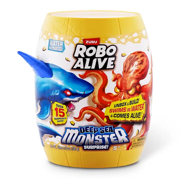 Интерактивный игровой набор Robo Alive &ndash; Глубоководный сюрприз. Большая белая акула