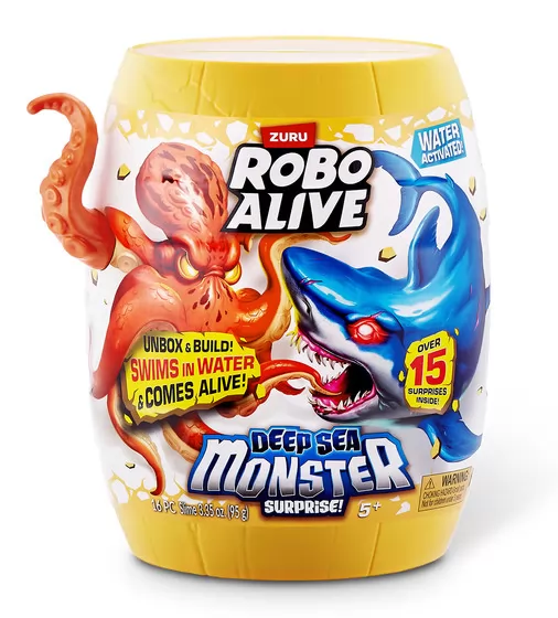 Інтерактивний ігровий набір Robo Alive &ndash; Глибоководний сюрприз. Восьминіг - 71155B_1.jpg - № 1