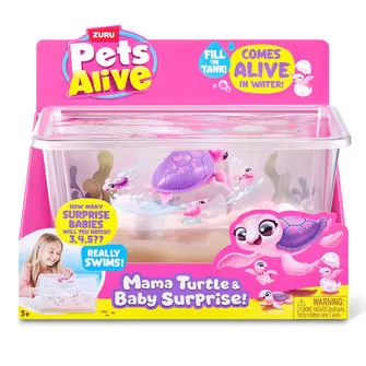 Интерактивный игровой набор Pets Alive – Мама черепаха с сюрпризом