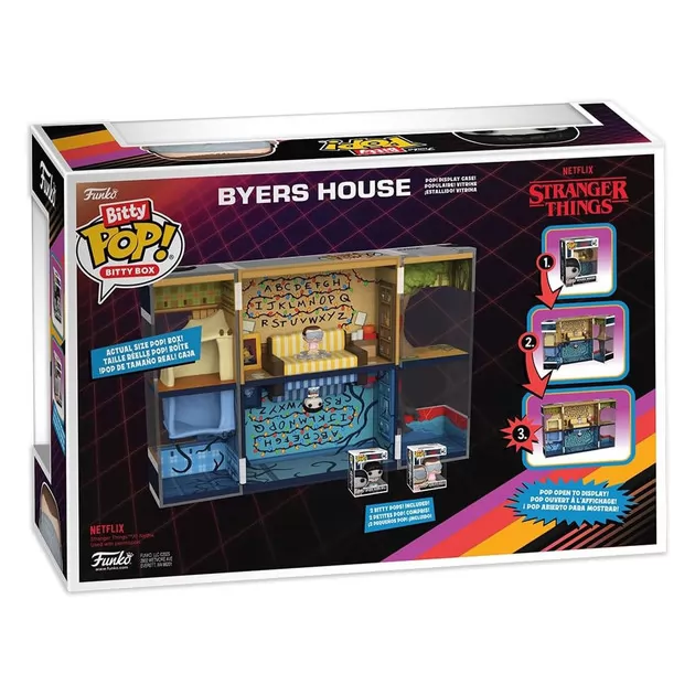 Ігровий набір Bitty POP! Boxes серії Дивні дива" - Будинок Баєрса"