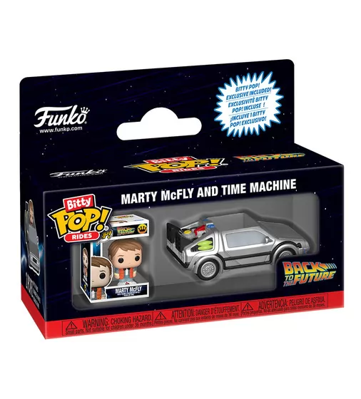 Набір фігурок Bitty Pop! Ride &ndash; Марті та машина часу - 85521_1.jpg - № 1