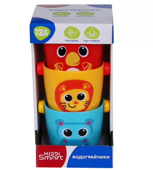 Іграшкові відерця для гри у ванній Kiddi Smart &ndash; Водограйчики - 4332-KS_7.jpg - № 6