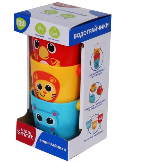 Іграшкові відерця для гри у ванній Kiddi Smart &ndash; Водограйчики - 4332-KS_6.jpg - № 5