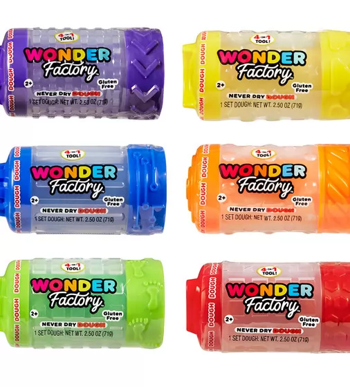 Незасыхающая масса для лепки Wonder Factory &ndash; Мир цвета и формы - 595120_2.jpg - № 2