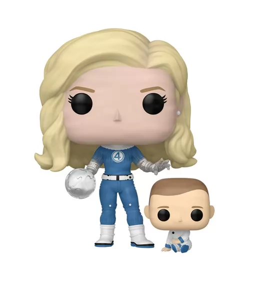 Набір ігрових фігурок Funko POP! серії Фантастична 4: Перші кроки - Невидима жінка й Франклін - 83583_2.jpg - № 2