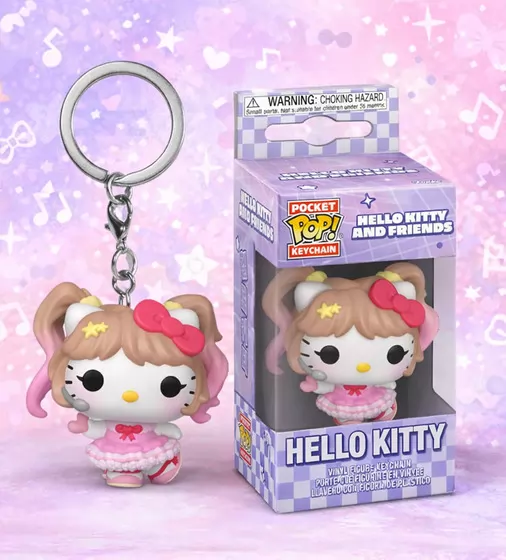 Игровая фигурка на клипсе Funko POP! - Хеллоу Китти (K-Pop) - 91680_4.jpg - № 4