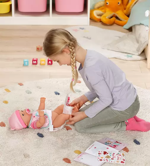 Лялька Baby Born &ndash; Мила Емма з комбінезончиком - 840504_3.jpg - № 3