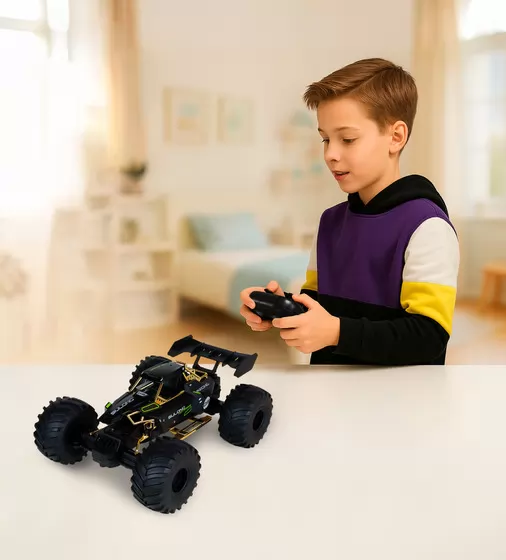 Автомобиль Off-road на р/у &ndash; High Speed (черный, металл. корпус, 1:14) - SL-8399ARH_10.jpg - № 10