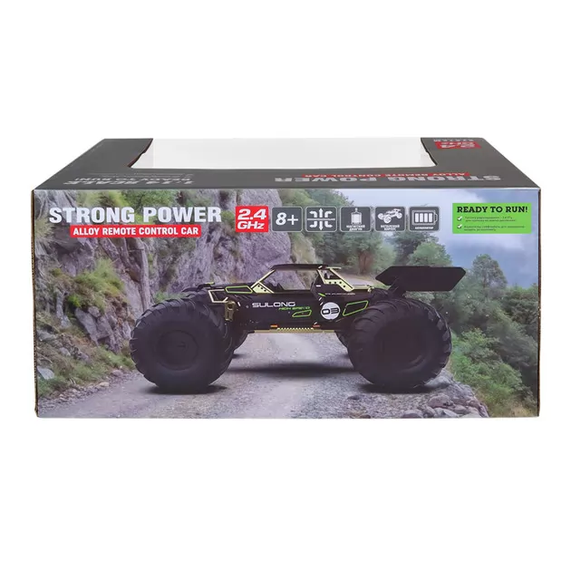 Автомобиль Off-road на р/у &ndash; High Speed (черный, металл. корпус, 1:14)