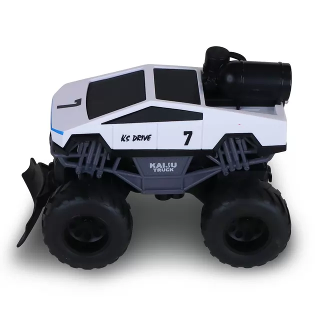 Автомобиль Spray Car на р/у &ndash; Cyber Ride (белый, 1:24, выхлопной пар)