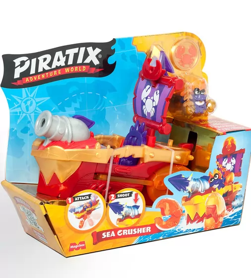 Игровой набор Piratix S - Пиратский корабль Морской громовержец - PPXSP114IN20_8.jpg - № 8