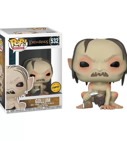 Ігрова фігурка Funko POP! cерії Lord of the Rings/Hobbit S3 &ndash; Gollum (w/CH) - 13559-PX-1TN_4.jpg - № 4
